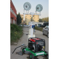 1000w*2 LED portable lighting tower for emergency light FZM-1000A